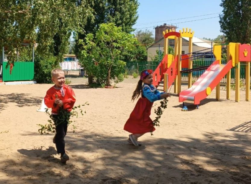 Троица в детском саду